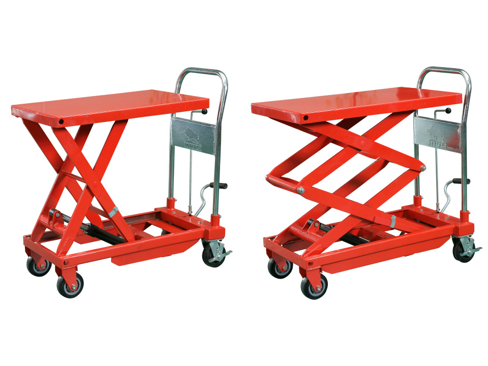 手推升降平台车